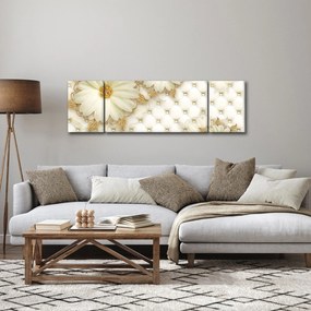 Obraz - Złoty kolaż (170x50 cm)