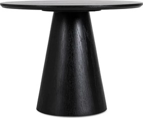 Stolik Kawowy CASSANDER 60 cm Czarny Nowoczesny