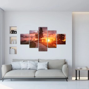 Obraz - Jamnik, Słowenia (125x70 cm)