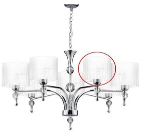 Azzardo - Abażur zamienny do żyrandola IMPRESS pr. 18 cm