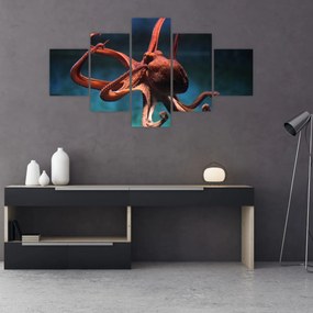 Obraz - Ośmiornica (125x70 cm)