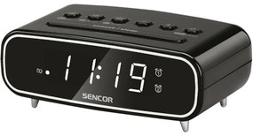 Sencor SRC 2600 B radiobudzik, czarny