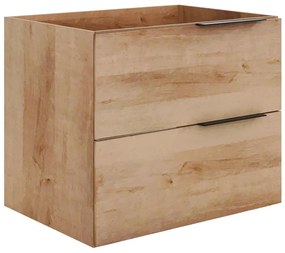 Szafka łazienkowa wisząca   - Jasny naturalny kolor - 60 cm - NISAYA
