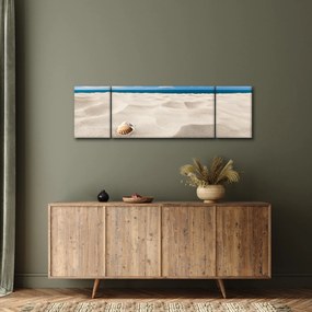 Obraz - Muszle na plaży (170x50 cm)