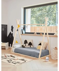 Naturalne łóżko dziecięce 70x140 cm Maralis Teepee – Kave Home