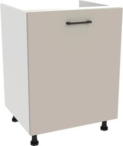 Zestaw Mebli Kuchennych MODERN 200 cm Kaszmir/Biały Nowoczesny