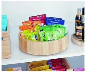 Obrotowy drewniany organizer na przyprawy Merry-go-round – iDesign/The Home Edit