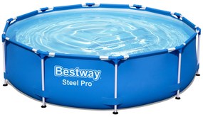 Basen rozporowy ze stelażem Steel Pro 305 x 76 cm 4678 l BESTWAY