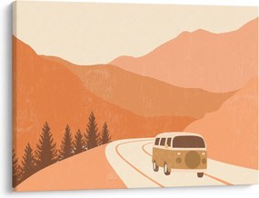 Obraz - Vintage van N⁰1 (70x50 cm)