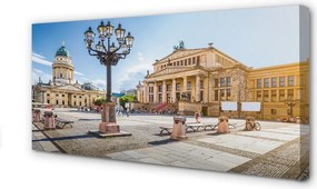 Duży obraz na płótnie Plac przy Katedrze w Berlinie