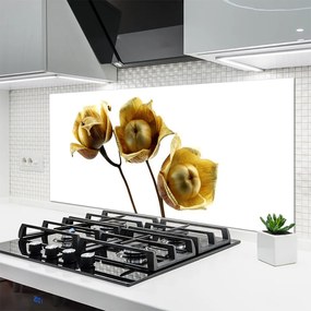 Panel Szklany do Kuchni Stylowa Flora Ścienna