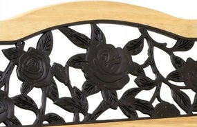 Ławka ogrodowa żeliwna Rose