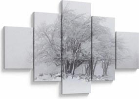Obraz - Biała zima (125x70 cm)
