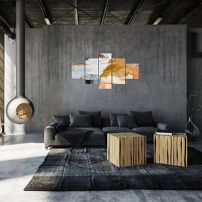 Obraz - Abstrakcja (125x70 cm)