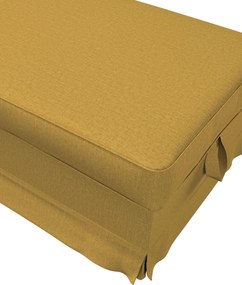 Pokrowiec na podnóżek Ektorp Bromma kolor żółty tkanina strukturalna
