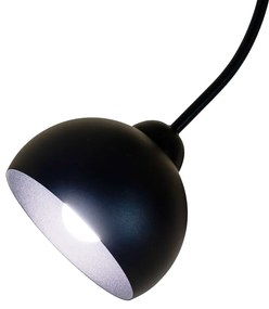 Lampa sufitowa potrójna czarna QUEEN 3xE27