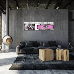 Obraz abstrakcji (170x50 cm)