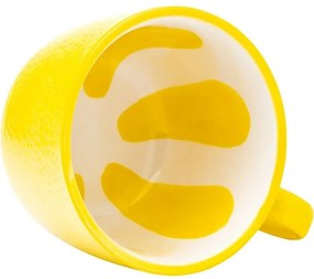 Altom Zestaw ceramicznych kubków jumbo Tropicanacytryna 470 ml, 2 szt.