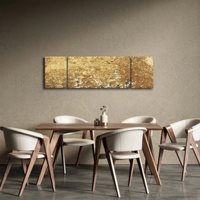 Obraz - Złota struktura N⁰3 (170x50 cm)