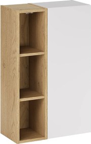 Biała szafka łazienkowa na ścianę K3-S23