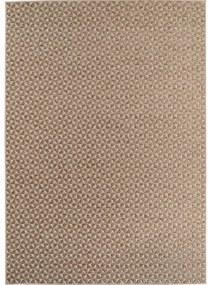 Dywan zewnętrzny Ibiza Trójkąty beżowy 80 cm x 150 cm