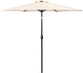 Duży parasol ogrodowy łamany, skośny SL-UM003C, beżowy