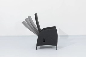 Doppler PRATO PARIS antracyt - luksusowy zestaw ogrodowy 6+1