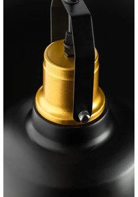 Lampa wisząca w czarno-złotym kolorze z metalowym kloszem ø 22 cm Monroe – GTV