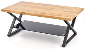 Ława XENA PROSTOKĄT 110x60 dąb naturalny HALMAR