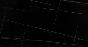 Stół rozkładany GENESIS 160(220)x90 czarny marmur/jesion SIGNAL
