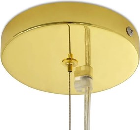 Szeroka lampa wisząca ze szklanymi kloszami Atomic Long