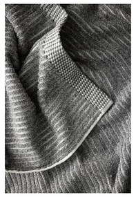 Szary ręcznik z bawełny organicznej 50x100 cm Melange − Södahl