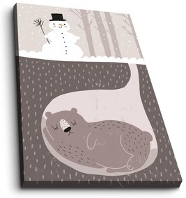 Obrazek dziecięcy 45x70 cm Winter – Wallity