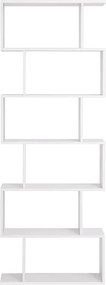 Półka Valora BOOKSHELF LBC61WT z białej melaminy do salonu