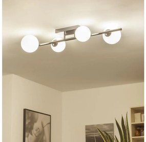 Brilagi - LED Przysufitowy żyrandol MILLA 4xG9/3W/230V czarny chrom/biały
