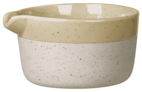 Beżowy ceramiczny mlecznik Blomus Sablo