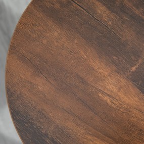 HOMCOM Zestaw krzeseł barowych w designie przemysłowym, rama metalowa, podparcie dla stóp, 42 x 42 x 65 cm