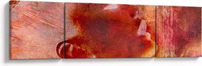Obraz - Profil twarzy kobiety (170x50 cm)