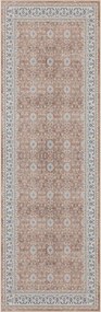 Dywan vintage INKA Ornament z Efektem Postarzenia Terakota 80 cm x 250 cm