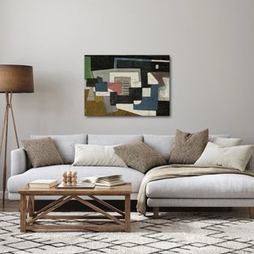 Obraz - Abstrakcja, kubizm (70x50 cm)
