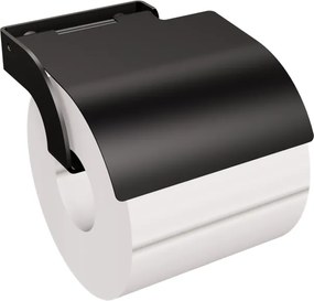 Uchwyt na papier toaletowy czarny Massi