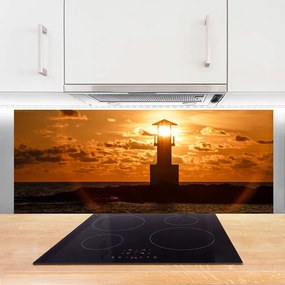 Panel nad blat kuchenny Klasyczna Latarnia O Poranku