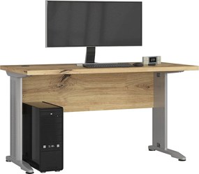 Biurko AKORD BM135 Dąb Artisan 135 cm kolor Dąb Artisan mat 135x60x76 cm