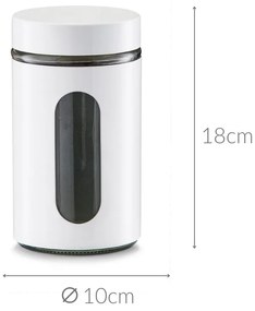 Pojemnik na żywność sypką szklany 900 ml, ZELLER