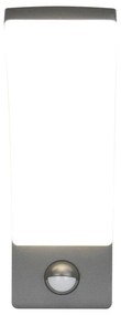Zewnętrzna lampa ścienna LED (wysokość 22,5 cm) Beja – Trio
