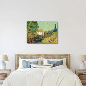 Obraz na szkle - Imitator of Vincent van Gogh, Landscape, reprodukcje (70x50 cm)