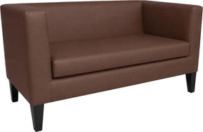 Sofa Monaco : Kolor nogi - Venge, Kolor tkaniny - EKO-SKÓRA - 3D, Typ tkaniny - Eko-skóra , Wysokość nogi - 20 cm