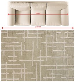 Dywan Novira olive 160x230 cm