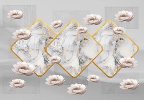 Fototapeta - Kolaż materiałów 3 (196x136 cm)