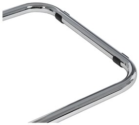 Szare krzesła zestaw 4 szt. Chrome – Ixia